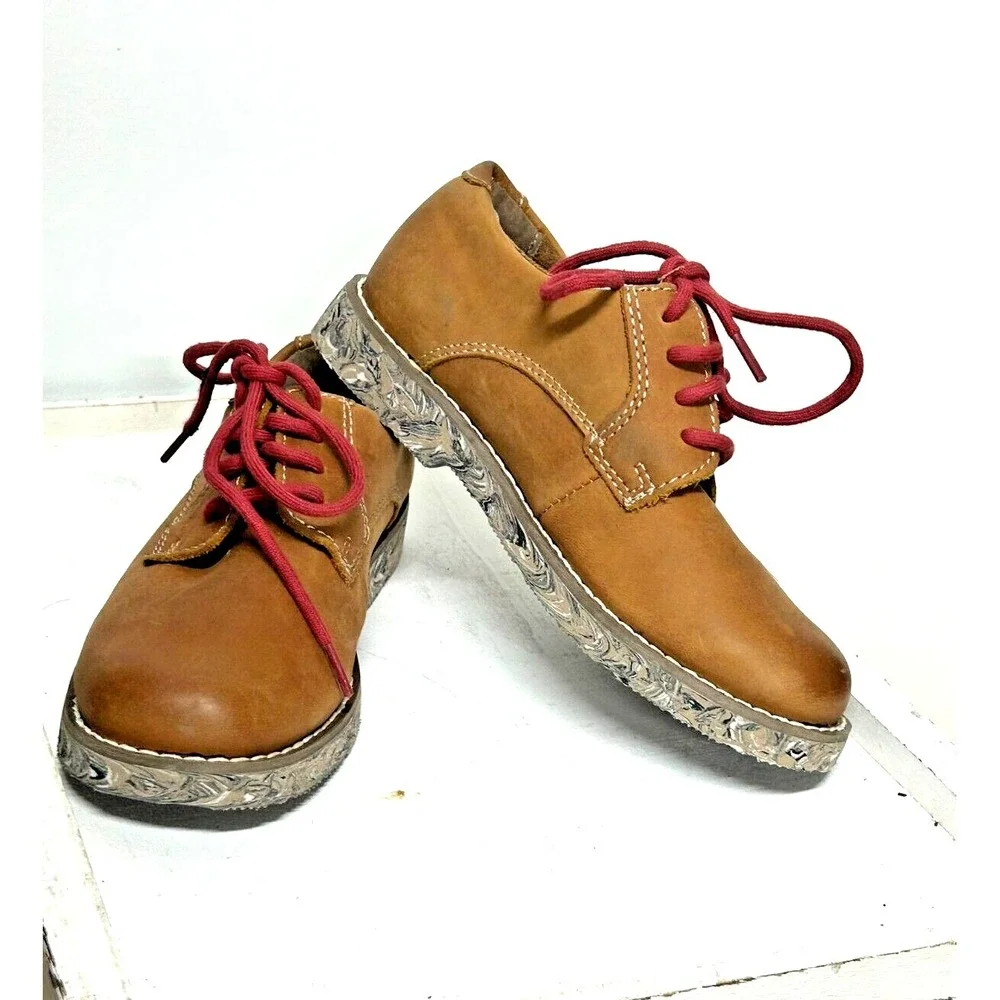 Florsheim Kearny Jr II Plain Oxfords Shoes Kids Suede Leather Toddler 11 M